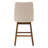 Aodhi Upholstered Counter Stool with Solid Wood Frame-1207447505