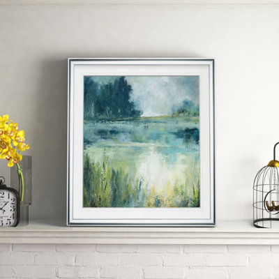 «Armido Reflections Edge» par Carol Robinson - reproduction d'art sur papier