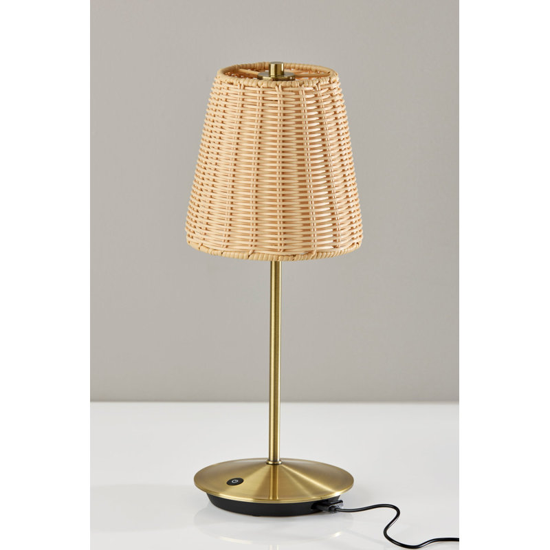 Lampe de table Andy, Laiton antique
