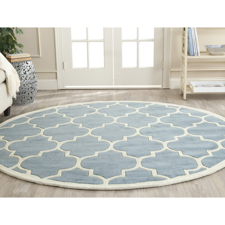 Carolene Hand Tufted Wool Geometric Rug