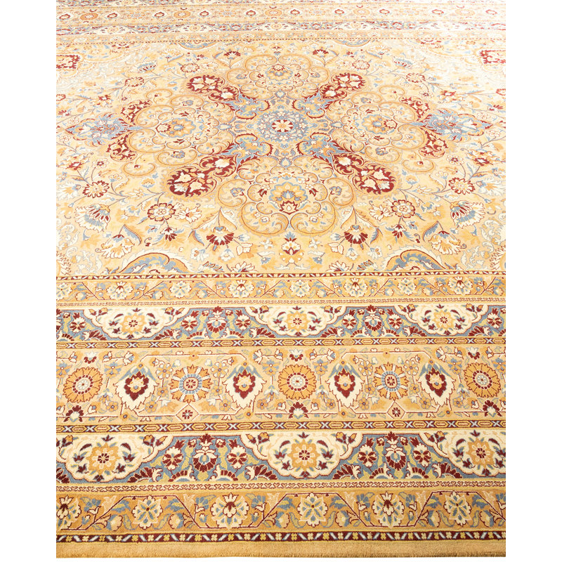 Classic One-of-a-Kind 9' 2" X 11' 9" Hand Knotted Area Rug