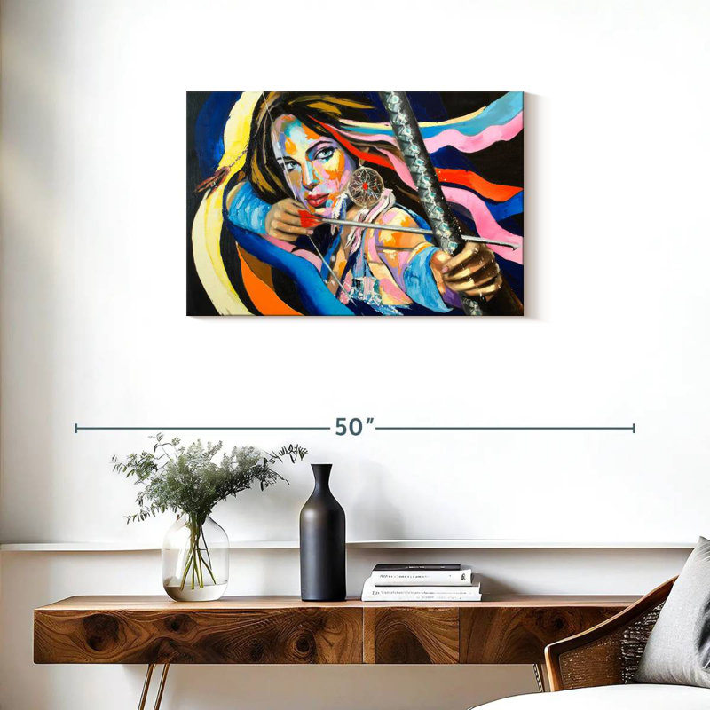 Sireci Bow And Arrow, 20" H x 30" W