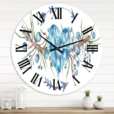 Horloge murale traditionnelle Fresh Forest