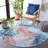 Afeez Floral Blue/Rust Indoor / Outdoor Area Indoor/Outdoor Area Rug-1169229151