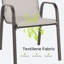 Paquet de 6 chaises de terrasse Terratex-122512361