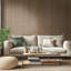 Panneau mural insonorisant acoustique à lattes en bois cannelé 3D 120 po x 9,5 po SereniSlats-124325782