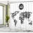 Shower Curtain with Hooks Included-44238611