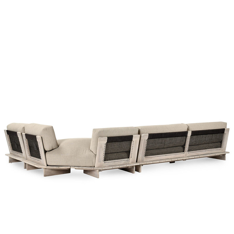 Livia Outdoor Teak Lounge Chair