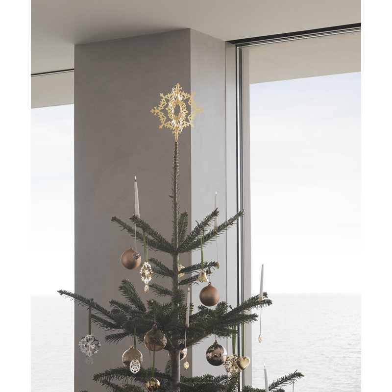 Christmas Collectibles Ice Flower Tree Topper