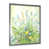 Impression argent sur toile encadrée