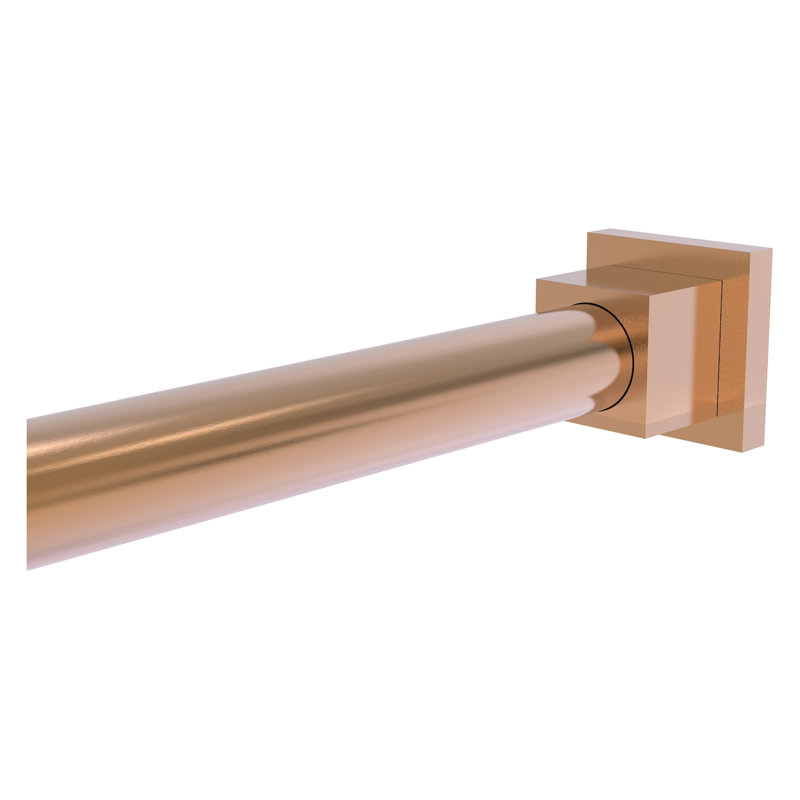 Supports de tringle de rideau de douche Haranu, Bronze brossé