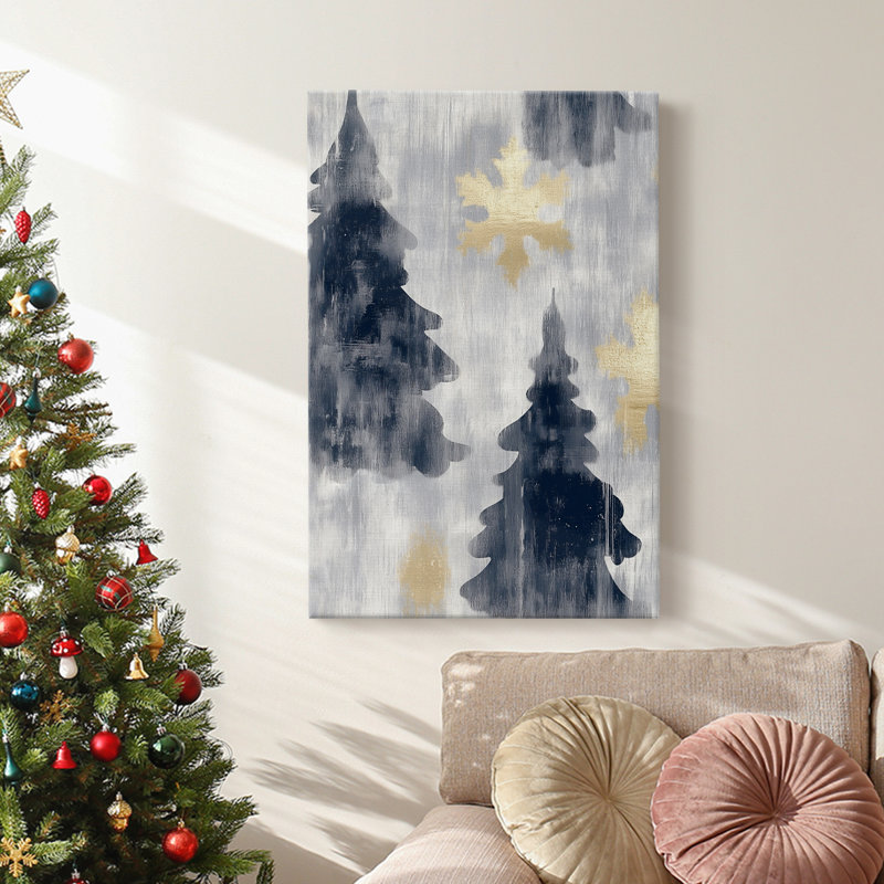 Art des Fêtes de Noël - Toile tendue avec châssis CCLxxix, H 18 po x l 12 po