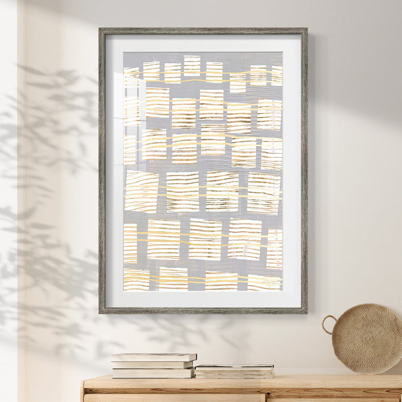 NetworksII-Framed Print, Distressed