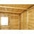 Powersheds 10 x 6ft Timber Overlap Windowless Apex Garden Shed