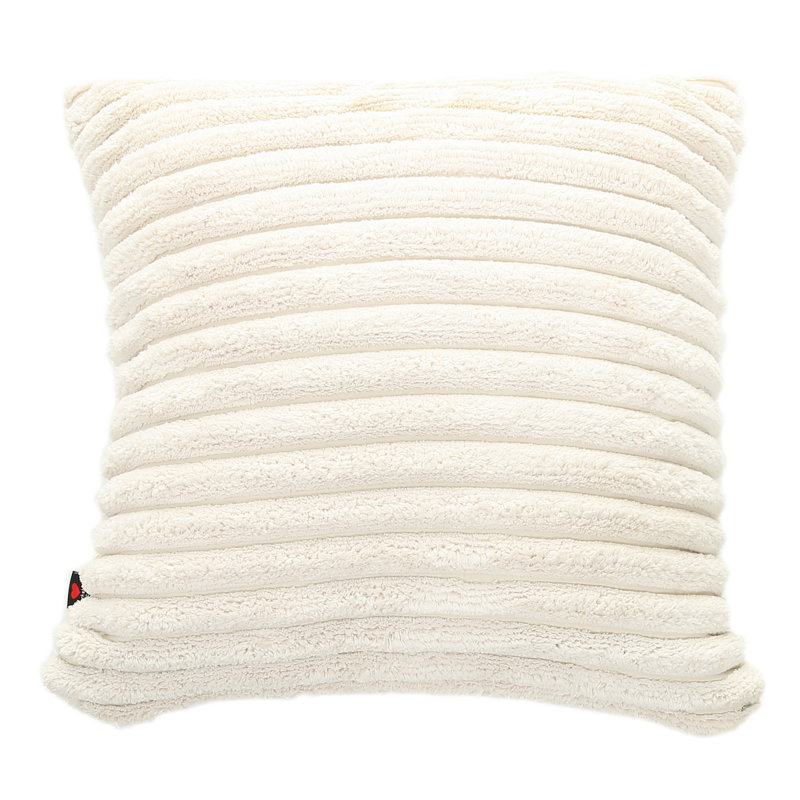 Alvera Square Cushion, 55 x 55cm, Cream