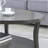 Contemporary Oval Shelf Coffee Table Set With Ample Display And Storage Space