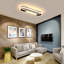 Oval 40cm 2-Light LED Ceiling Light
