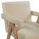 Chaise d'appoint rembourrée Helen