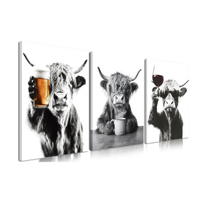 3 Piece Wrapped Canvas Print