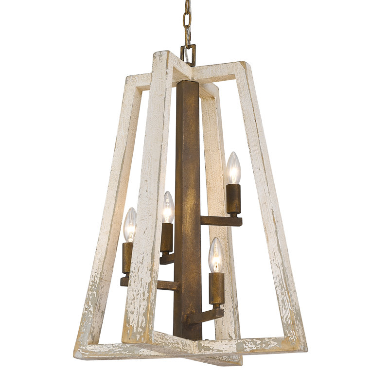 Pilar 4 - Light Burnished Chestnut Unique/Statement Pendant