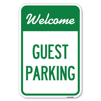 Welcome Guest Parking/22705