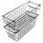 Stackable Metal Storage Baskets (Set of 2)-666800545-666800546