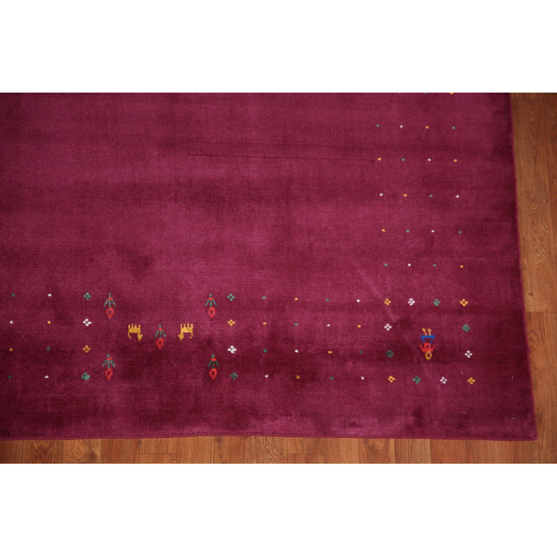 Tapis indien fait à la main Gabbeh