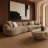Tyrel - Modern Beige Concrete Coffee Table