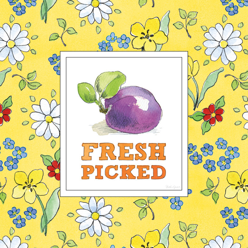 Fresh From The Garden VI by Beth Grove - Wrapped Canvas Print, 30cm H x 30cm W x 3.8cm D