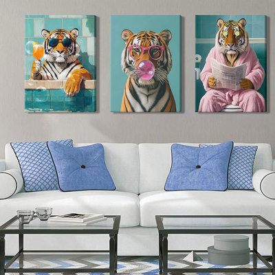 3 Piece Wrapped Canvas Set