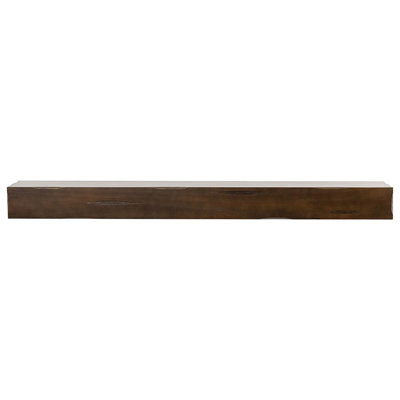 Kynsley Distressed Wood Fireplace Mantel Shelf with Corbels