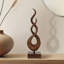 Sculpture artistique en bois entrelacée Orren Ellis