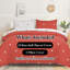 Aspire Homeware Modern Reversible Polka Dots Duvet Cover Set with Pillowcases for Bright and Playful Bedding-124173432