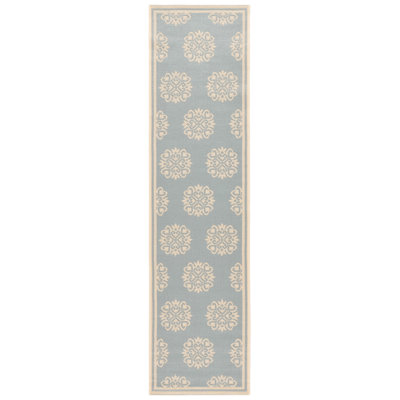 Burnell Performance Oriental Indoor/Outdoor Area Rug
