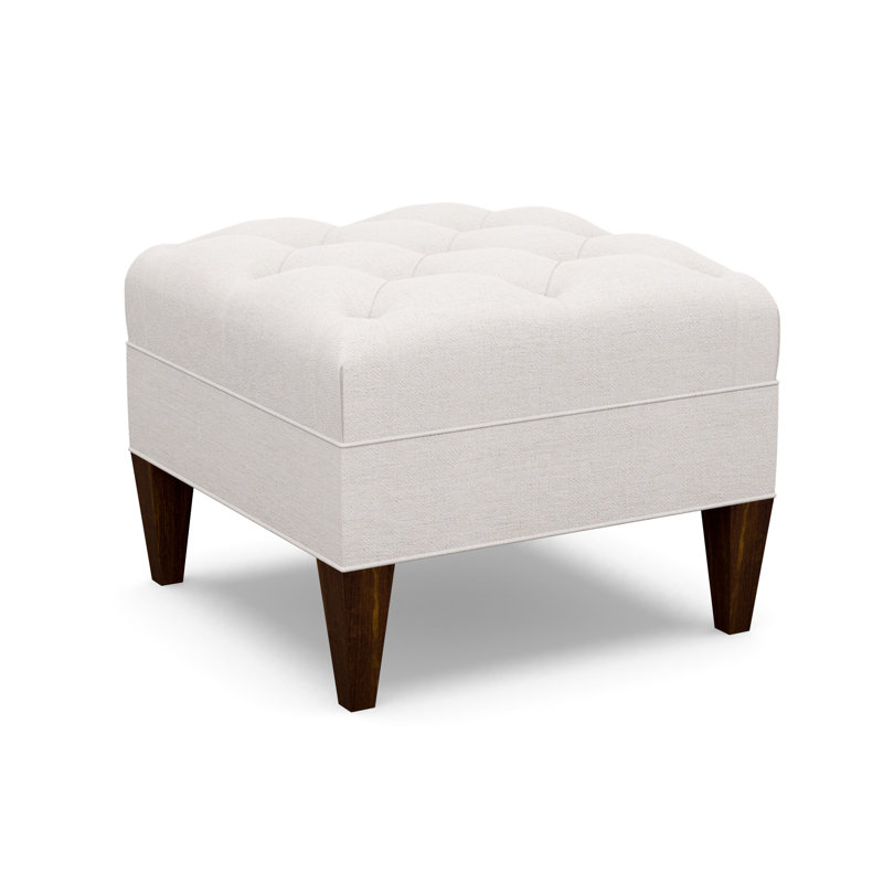 Square Ottoman, Walnut, 9637-80