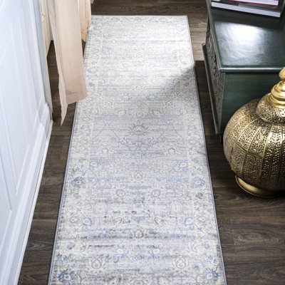 Tapis gris / bleu Modern