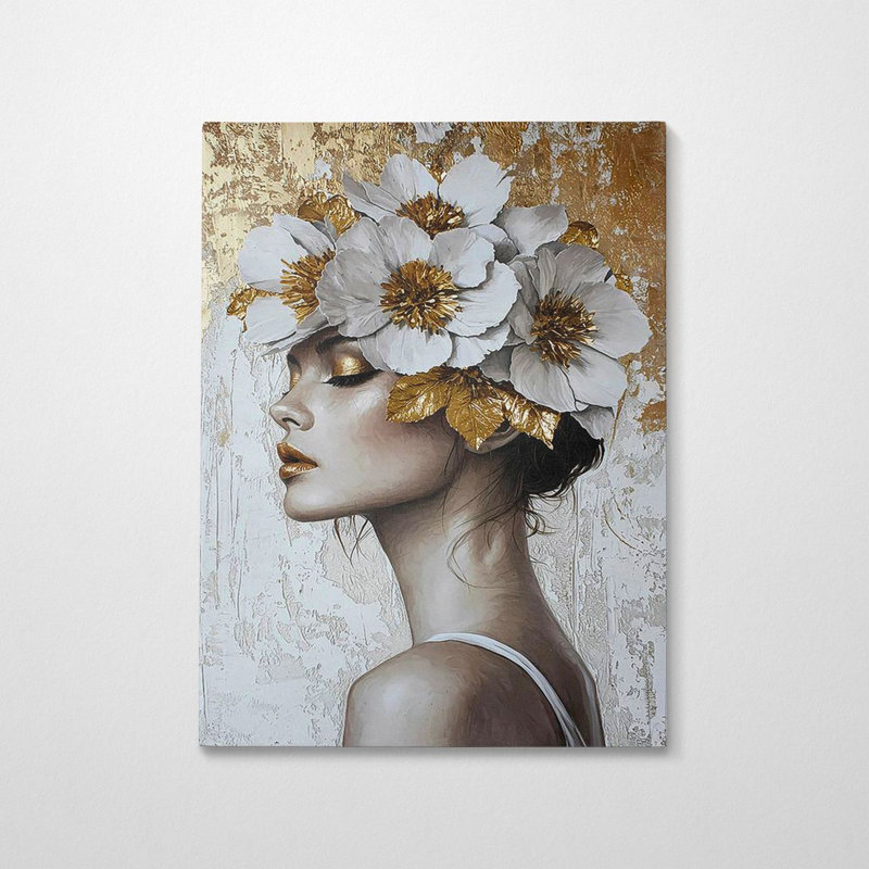 Decorative Canvas Painting, 27.6" H x 19.7" W