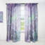Panneau de rideau simple semi-diaphane avec passe-tringle Abstract-70404879