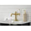 Robinet de salle de bain 1 poignée à fixation sur le comptoir avec poignée escamotable Kingston-58299266-50999987