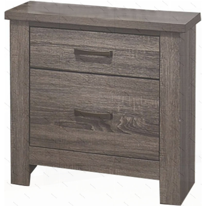 Table de chevet en bois naturel