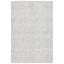 Tapis en laine touffeté à la main en coton ivoire / bleu Martha Stewart-95179854