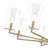 Maccan 38.75" Wide 8-Light Chandelier - Vintage Brass-1401821296-1401821294