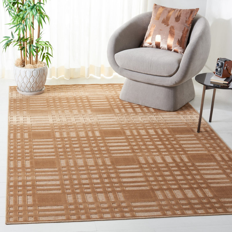 Gordon Paradise Performance Plaid Rug, Rectangle 8' x 11'2"