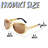 Joyfy Gold Sunglasses Disco Glasses