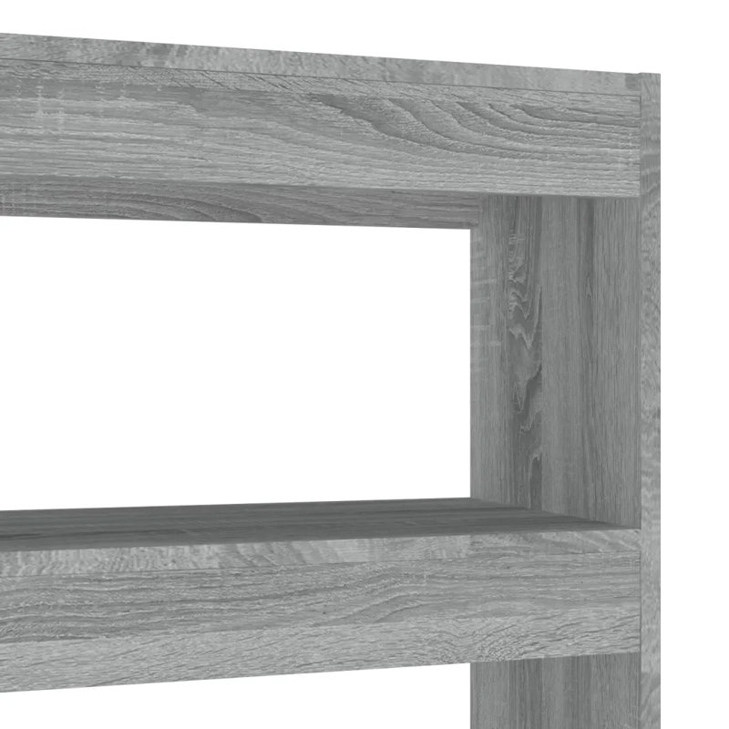Ireanna 135 cm H x 100 cm W Room Divider Bookcase, Grey