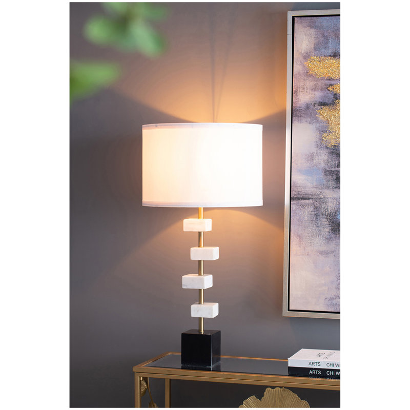 Lampe de table D15 x 30 po (assemblage de l'abat-jour requis)
