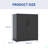 Henadzi 31.12'' Wide 2 - Shelf Storage Cabinet-2131366691