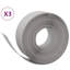 Ensemble de 3 bordures de jardin en polyéthylène noir 32,8 pi 5,9 po Vidaxl-112605795-112605799