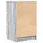 Bedside Cabinet With 3 Drawers 39X35x65 Cm-1950791842
