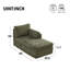 Chaise longue rembourrée L 60 po-488683769-488683768